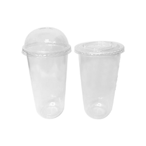 CCF 24OZ(D95MM) PP Plastic "U" Style Drink Cup - 1000 Pieces/Case