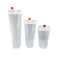 Load image into Gallery viewer, CCF 32OZ(D90MM) Premium PP Injection Plastic Cup - Clear 500 Pieces/Case