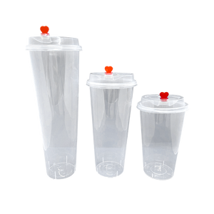 CCF 32OZ(D90MM) Premium PP Injection Plastic Cup - Clear 500 Pieces/Case