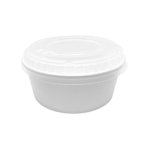 CCF 30OZ(D165MM) PP Plastic Dome Lid For Food Bucket - 600 Pieces/Case