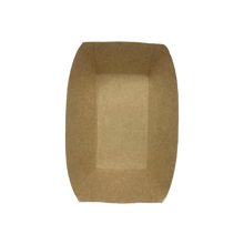 Load image into Gallery viewer, CCF 1LB Kraft Paper Food Tray - 1000 pieces/case