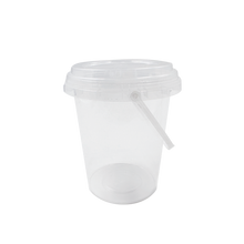 Load image into Gallery viewer, [Pre-Order] CCF 32OZ(D119MM) Premium PP Injection Drink Bucket With Lid + Handle - Clear 200 Sets/Case
