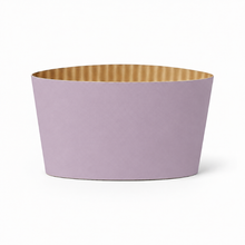 CCF Eco Friendly Disposable Corrugated Purple Sleeve For Drink Cup - 1000 Pieces/Case
