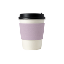 CCF Eco Friendly Disposable Corrugated Purple Sleeve For Drink Cup - 1000 Pieces/Case