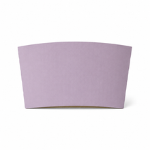 CCF Eco Friendly Disposable Corrugated Purple Sleeve For Drink Cup - 1000 Pieces/Case