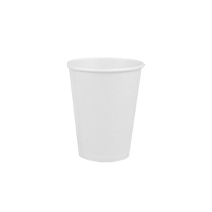 CCF 8OZ(D80MM) Single Wall Paper Coffee Cup - White 1000 Pieces/Case