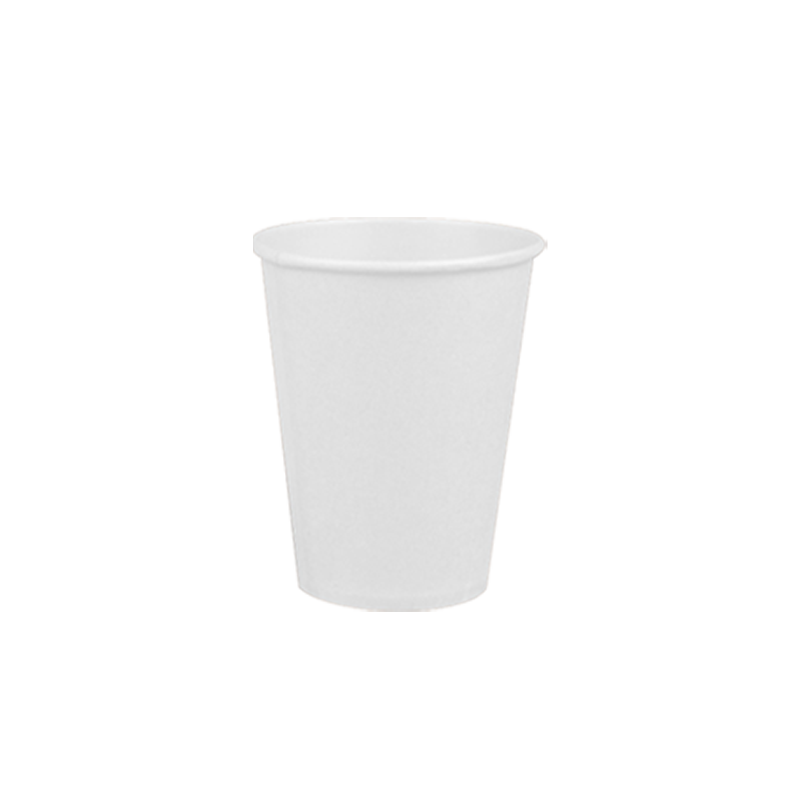 CCF 8OZ(D80MM) Single Wall Paper Coffee Cup - White 1000 Pieces/Case