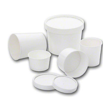 Load image into Gallery viewer, CCF 10OZ(D96MM) Soup Paper Container - White 500 Pieces/Case