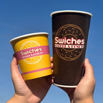 Custom Print Single Wall Paper Coffee Cups