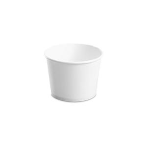 CCF 12OZ(D102MM) Soup Paper Cup (Hot/Cold Use) - White 1000 Pieces/Case