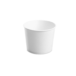 CCF 16OZ(D112MM) Soup Paper Cup (Hot/Cold Use) - White 1000 Pieces/Case