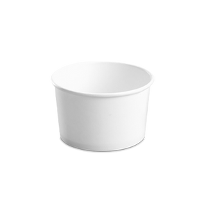 CCF 20OZ(D127MM) Soup Paper Cup (Hot/Cold Use) - White 600 Pieces/Case