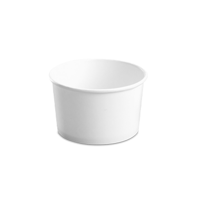 CCF 20OZ(D127MM) Soup Paper Cup (Hot/Cold Use) - White 600 Pieces/Case