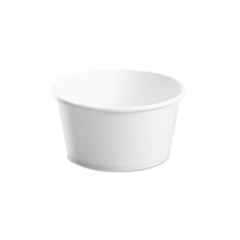 CCF 24OZ(D142MM) Soup Paper Cup (Hot/Cold Use) - White 600 Pieces/Case