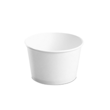 Load image into Gallery viewer, CCF 28OZ(D142MM) Soup Paper Cup (Hot/Cold Use) - White 600 Pieces/Case