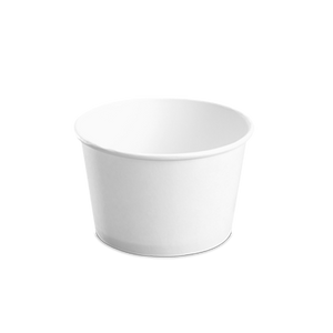 CCF 28OZ(D142MM) Soup Paper Cup (Hot/Cold Use) - White 600 Pieces/Case