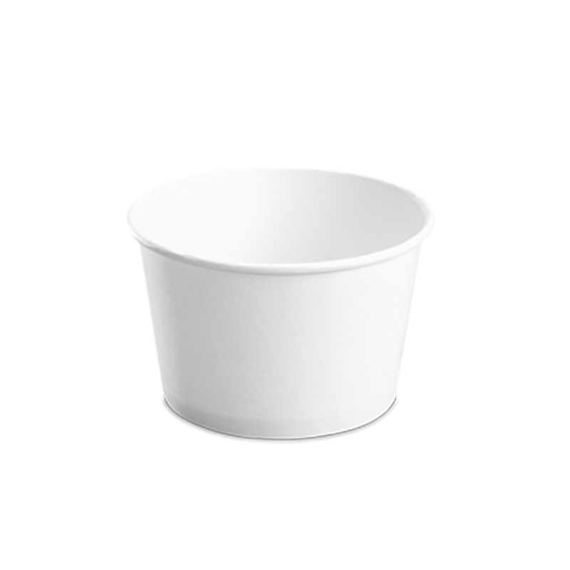 CCF 28OZ(D142MM) Soup Paper Cup (Hot/Cold Use) - White 600 Pieces/Case