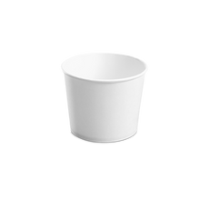 Load image into Gallery viewer, CCF 16OZ(D112MM) Yogurt Paper Cup (Hot/Cold Use) - White 1000 Pieces/Case