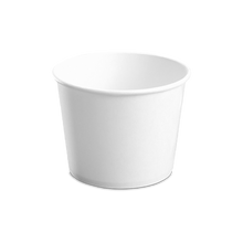 Load image into Gallery viewer, CCF 32OZ(D142MM) Yogurt Paper Cup (Hot/Cold Use) - White 600 Pieces/Case