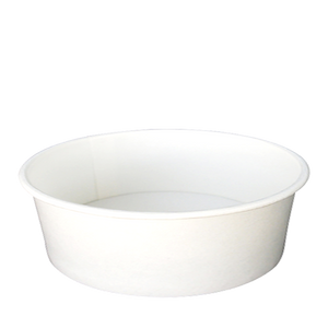 CCF 30OZ(D165MM) Paper Food Bucket (Hot/Cold Use) - White 600 Pieces/Case