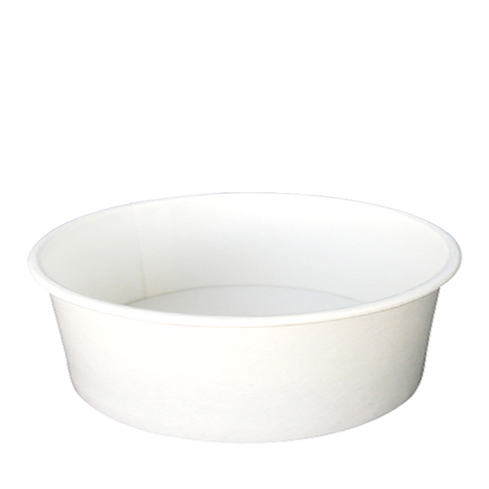 CCF 30OZ(D165MM) Paper Food Bucket (Hot/Cold Use) - White 600 Pieces/Case