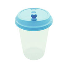 Load image into Gallery viewer, CCF 16-24OZ(D90MM) Premium PP Lid/Heart Stopper For PP Injection Cup - Blue 1000 Pieces/Case