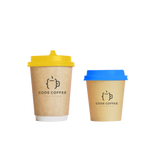 Custom Print Double Air Wall Paper Coffee Cups