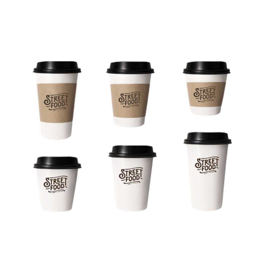 Custom Print Paper Coffee Cups