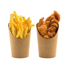 Load image into Gallery viewer, CCF 12OZ French fries/snacks Kraft paper holder - 1000 pieces/case