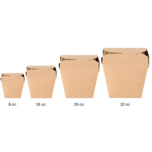 Load image into Gallery viewer, CCF 32OZ Paper Food Pail - Kraft