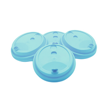 Load image into Gallery viewer, CCF 16-24OZ(D90MM) Premium PP Lid/Heart Stopper For PP Injection Cup - Blue 1000 Pieces/Case