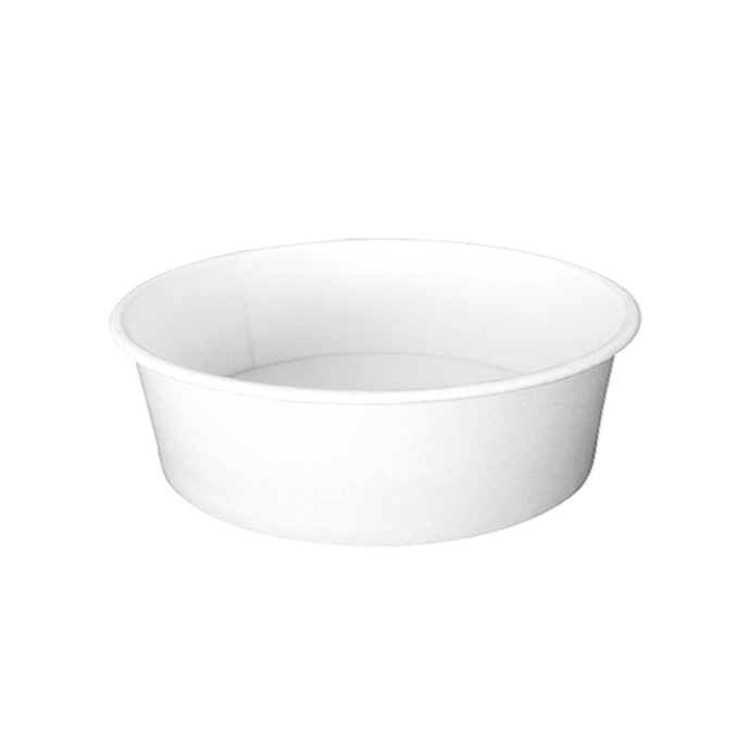 CCF 30OZ(D165MM) Paper Food Bucket (Hot/Cold Use) - White 600 Pieces/Case