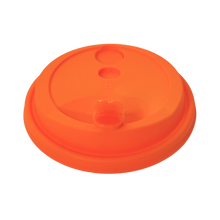 Load image into Gallery viewer, CCF 16-32OZ(D90MM) Premium PP Lid/Heart Stopper For PP Injection Cup - Tangerine 1000 Pieces/Case