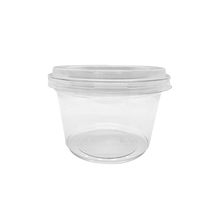 Load image into Gallery viewer, CCF 8-32OZ(D117MM) PET Deli Container Plastic Outer-Fit Lid - 500 Pieces/Case