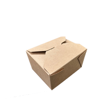 Load image into Gallery viewer, CCF 30OZ Paper Fold Meal Box - Kraft 450 Pieces/Case
