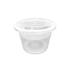 Load image into Gallery viewer, CCF 48OZ(D175MM) Premium PP Injection Plastic Soup Bowl with Insert &amp; Lid - 50 Sets/Cases (Microwavable)