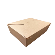 Load image into Gallery viewer, CCF 54OZ Paper Fold Meal Box - Kraft 200 Pieces/Case