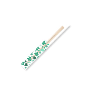 Custom Print Bamboo Chopsticks With Paper Sleeve