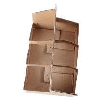 Load image into Gallery viewer, CCF Heavy Duty 6-Pack Corrugate Cardboard Bottle/Drink Carrier - 100 pieces / cases
