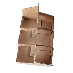 CCF Heavy Duty 6-Pack Corrugate Cardboard Bottle/Drink Carrier - 100 pieces / cases