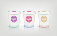 Load image into Gallery viewer, Custom Print Ice Cream Containers + Lids Combo