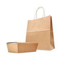 Load image into Gallery viewer, CCF ECO-friendly heavy duty kraft paper shopping bag #7 - 300 pieces/case