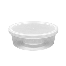 Load image into Gallery viewer, CCF 8-32OZ(D116MM) PP Plastic Lid For PP Deli Container -  500 Pieces/Case (Microwavable)