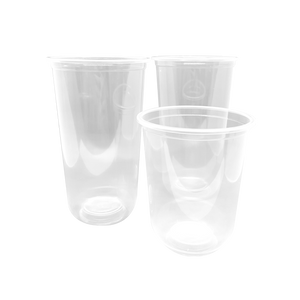 CCF 24OZ(D95MM) PP Plastic "U" Style Drink Cup - 1000 Pieces/Case
