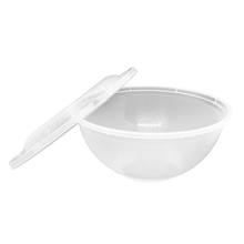 Load image into Gallery viewer, CCF 72OZ(D215MM) Premium PP Injection Plastic Soup Bowl with Lid - 120 Sets/Cases (Microwavable)