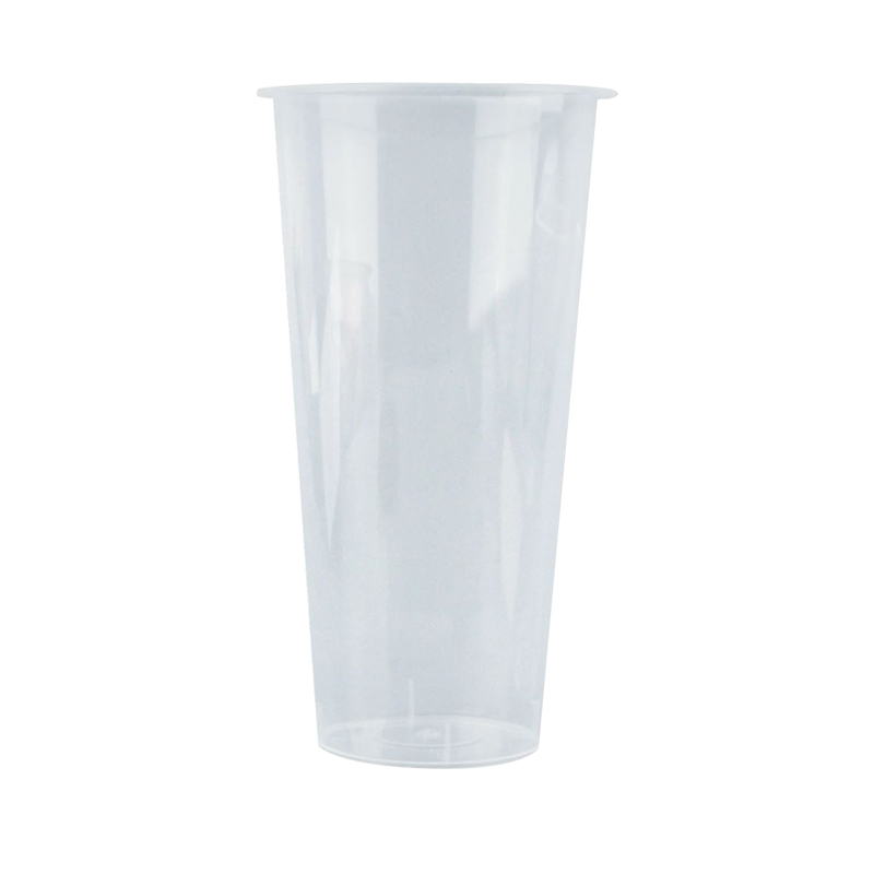 CCF 22/24OZ(D90MM) Premium PP Injection Plastic Cup - Clear 500 Pieces/Case