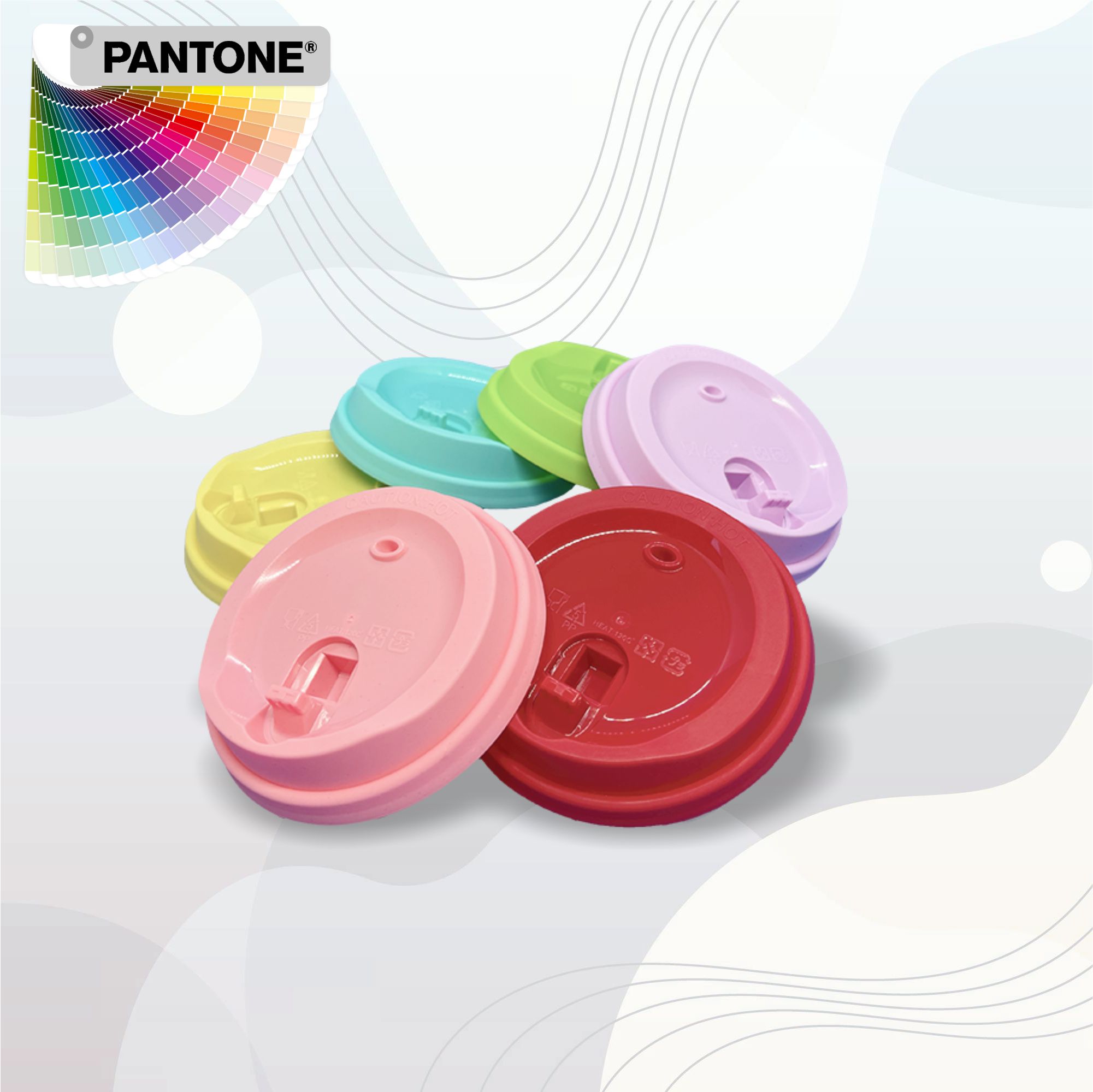 PP Material Injection Molded Leakproof Plastic Cup Lid Paper Cup Lid for  Hot Iced Coffee Bubble Tea - China Plastic Lid, Coffee Cup Lid