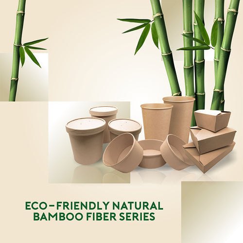Custom Print Natural Bamboo Fiber Series