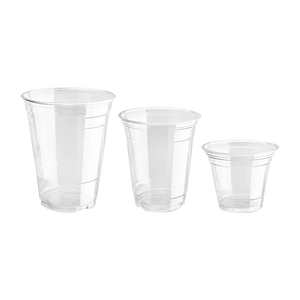 CCF 12/14OZ(D98MM) PET Plastic Drink Cup - 1000 Pieces/Case
