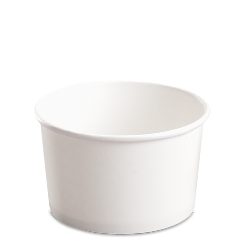 CCF 20OZ(D127MM) Soup Paper Cup (Hot/Cold Use) - White 600 Pieces/Case
